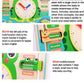 7 in 1 Wooden Calender Clock for Kids - Frog Shaped Preschool Educational Learning Puzzle Toy