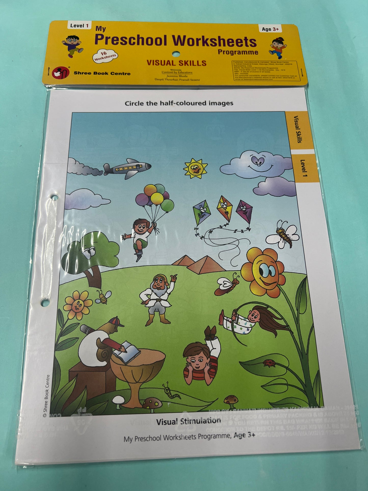 Preschool worksheets level 1(3+yrs)