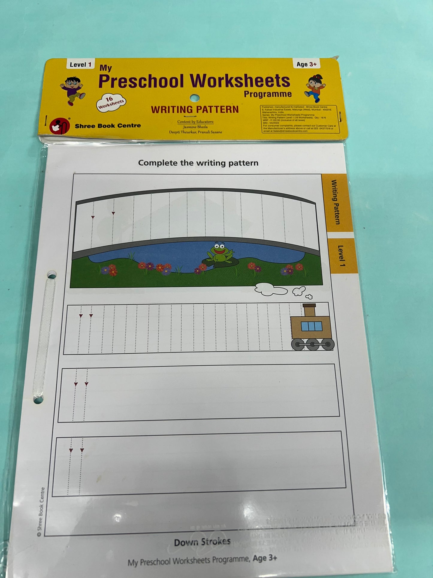 Preschool worksheets level 1(3+yrs)