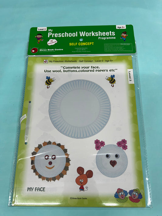 Preschool worksheets level 3(5+yrs)