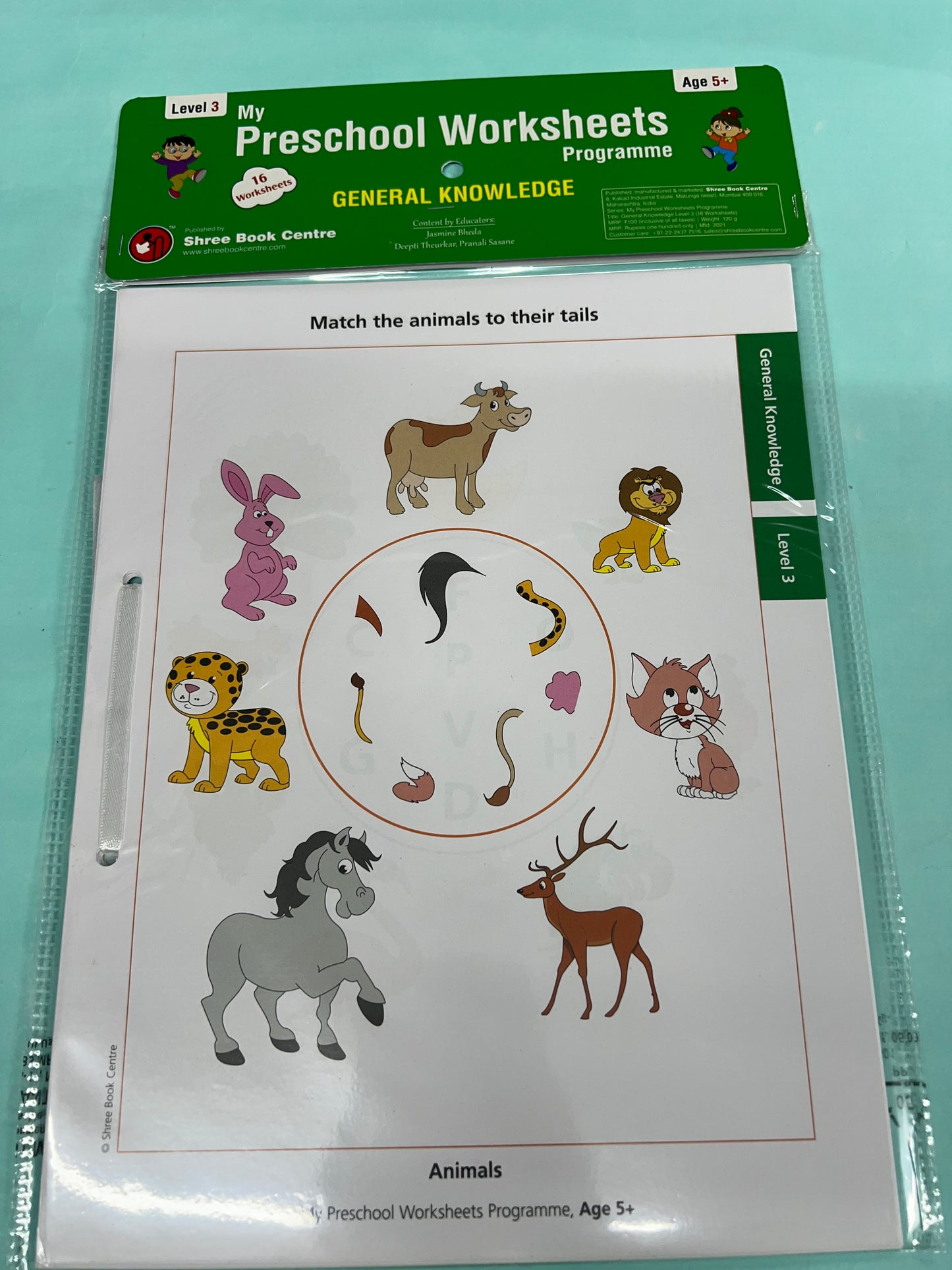 Preschool worksheets level 3(5+yrs)