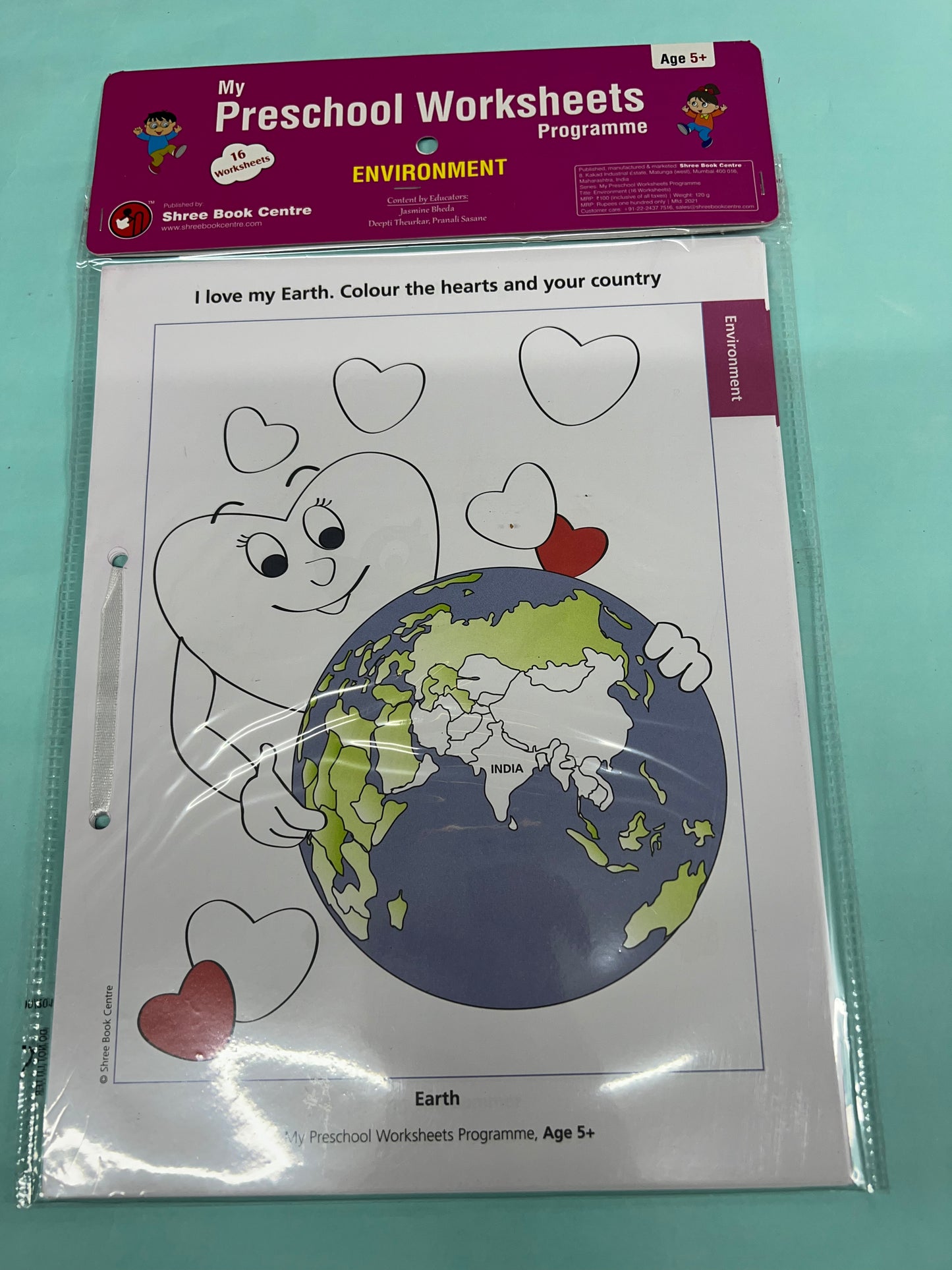 Preschool worksheets level 3(5+yrs)