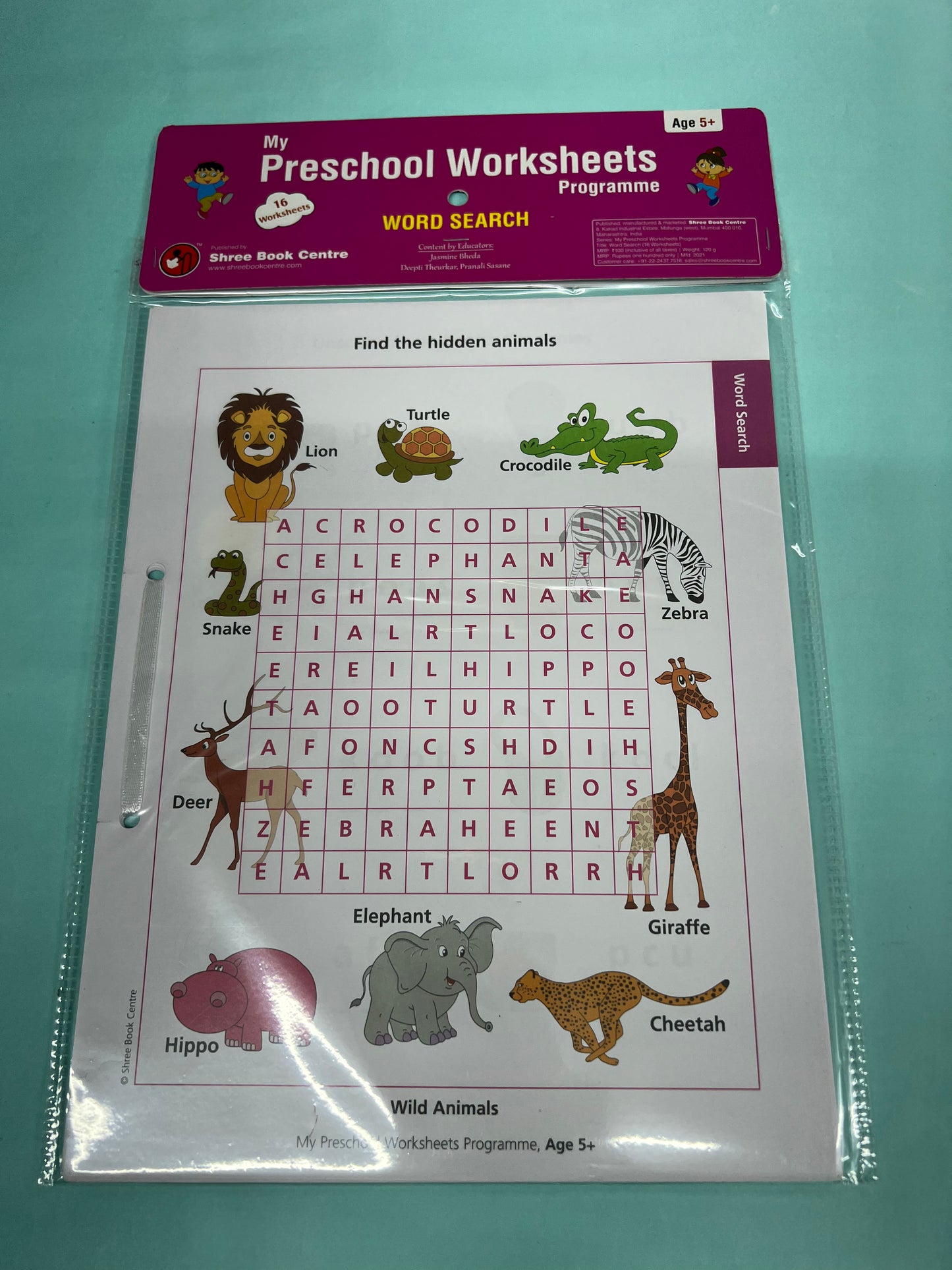 Preschool worksheets level 3(5+yrs)