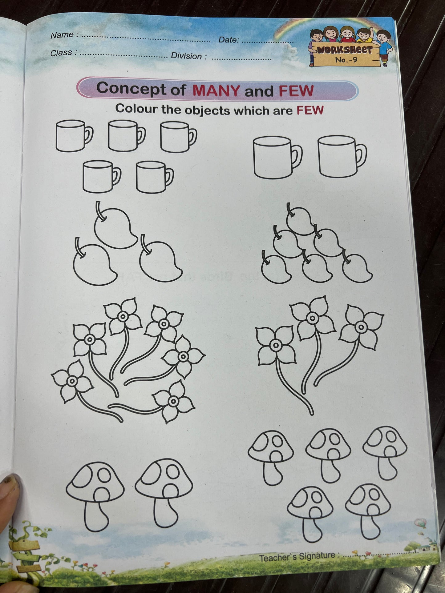 Easy practice everyday ( nursery-junior kg ) maths worksheets (48worksheets)