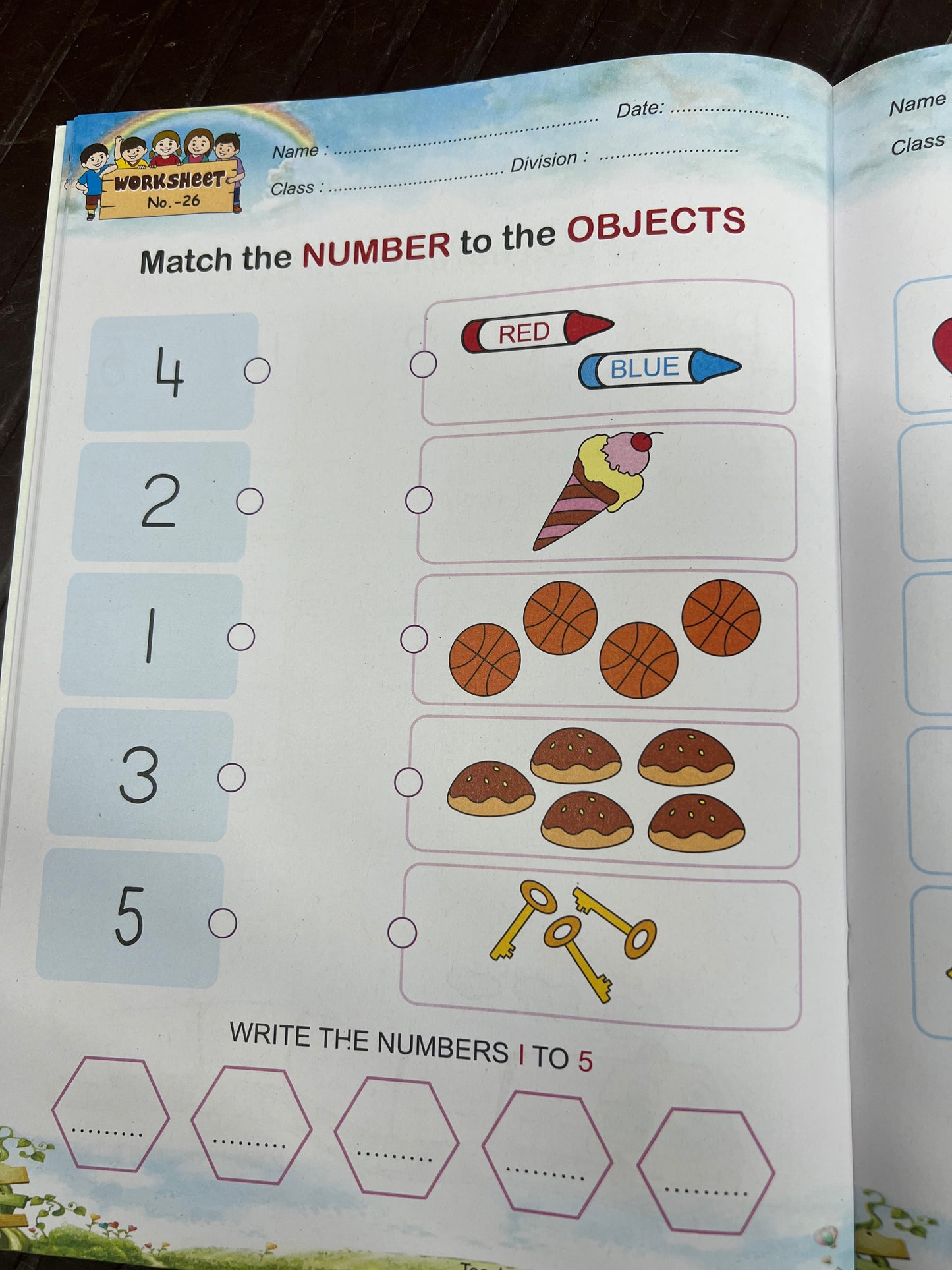 Easy practice everyday ( nursery-junior kg ) maths worksheets (48worksheets)