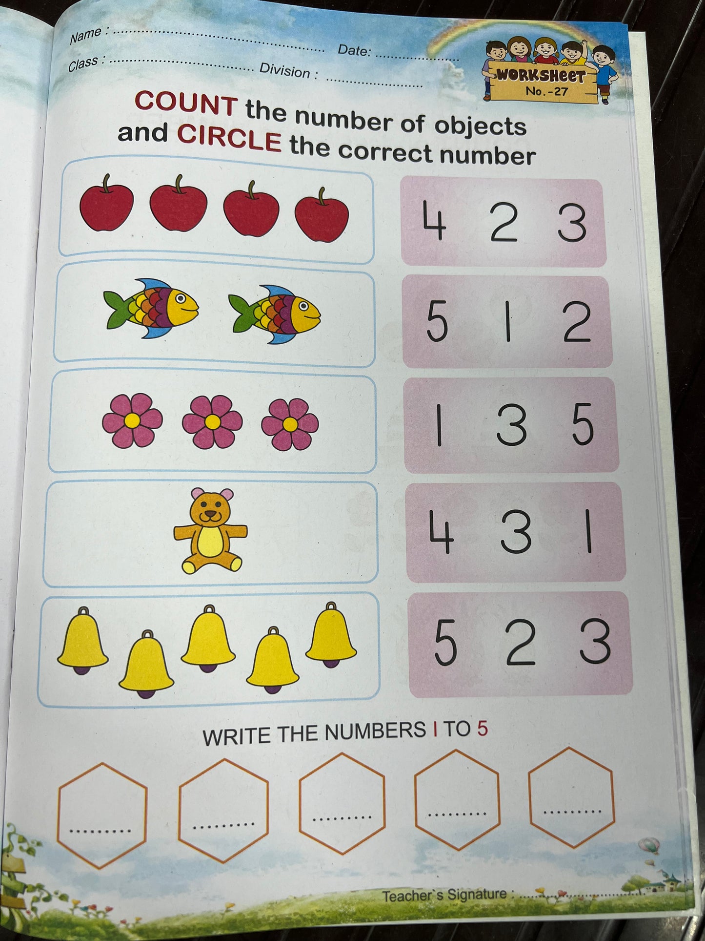 Easy practice everyday ( nursery-junior kg ) maths worksheets (48worksheets)