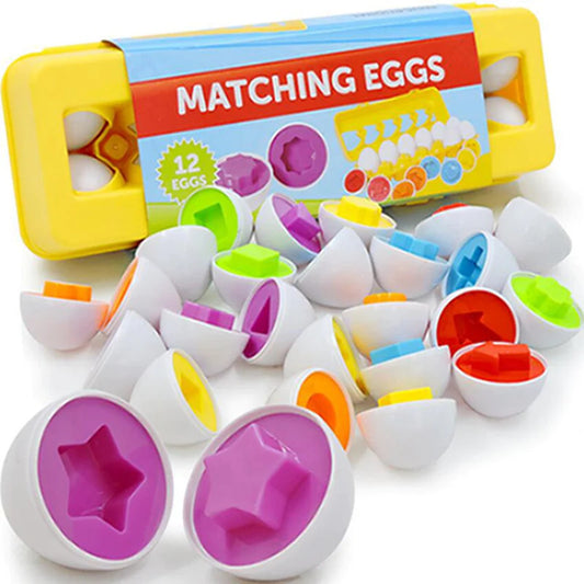 Matching Shapes Eggs