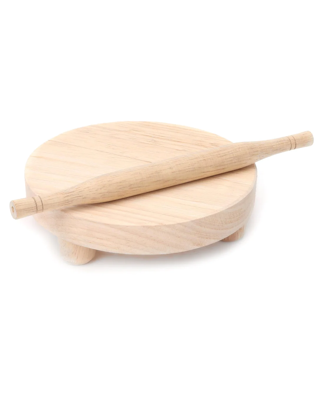 Wooden Chakla Belan Set for Kids