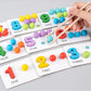 NUMBER COGNITIVE OPERATION BEAD MATCHING GAME