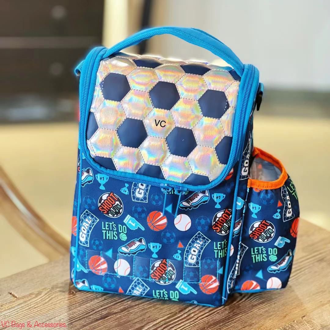 Premium Quality Printed Insulated multipurpose sling Bag for Kids, school Student