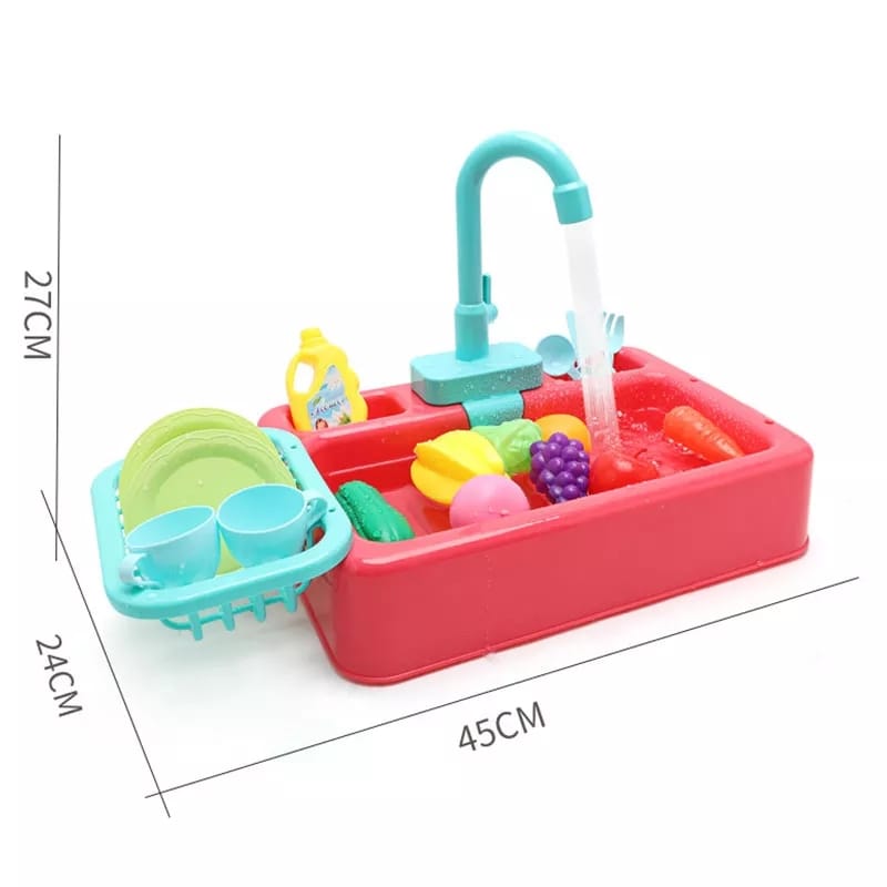 Automatic Water Circulating Kitchen Sink Toy