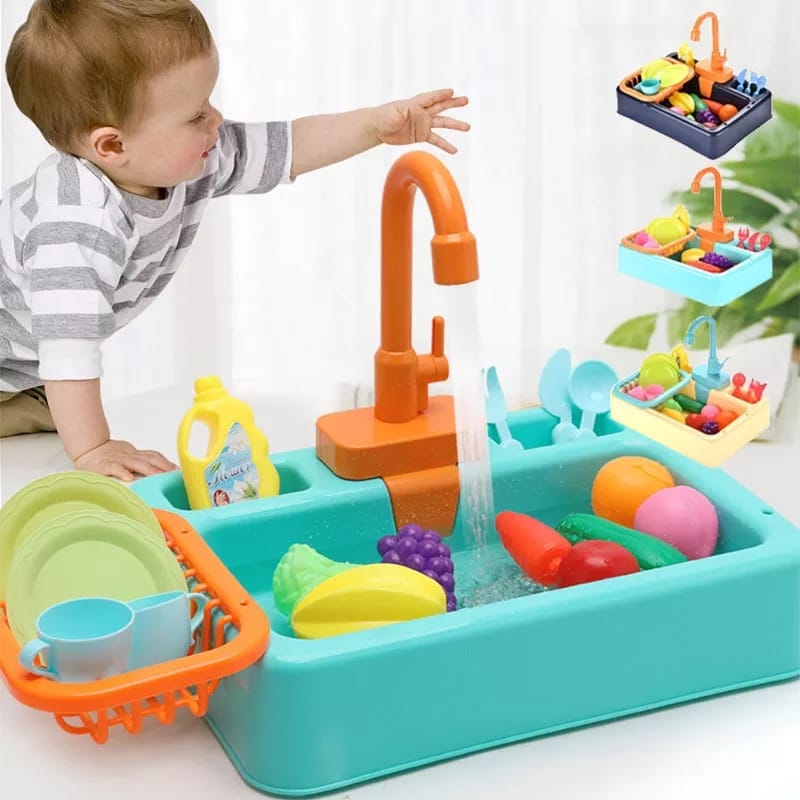 Automatic Water Circulating Kitchen Sink Toy