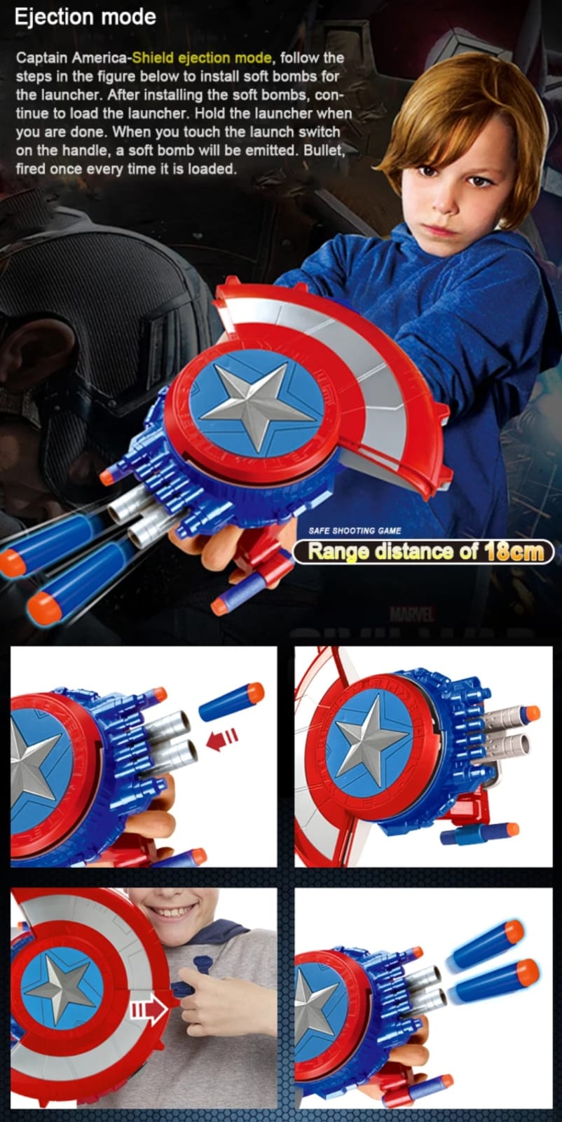 Guardian Gear: Transforming Shield Shooter Blaster and Target - The Ultimate Adventure for Kids