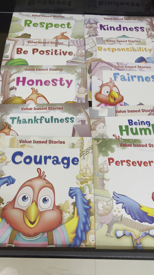 Value based story books set of 10 books