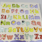 Wooden Educational Abc Puzzle Upper Case and Lower Case Letters